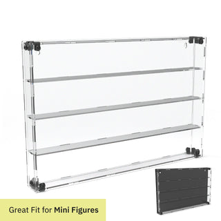 56 Minifigure Display Case (Tall Fig Friendly) display case Scobo Design, LLC