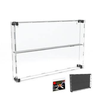2-Shelf Minifigure Polybag Display Case display case Scobo Design, LLC