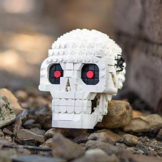 Skull Building Kit Bricker Builds