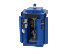 Police Call Box Building Kit #ABC10TH ABC Building Kit United Brick Co®