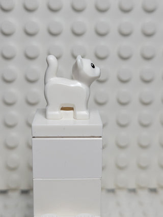 Baby Kitten Standing, 80686pb01 LEGO® Animals LEGO® White