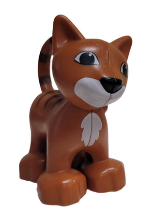 Duplo Cat Dk Orange, dupcat1pb01 LEGO® Animals LEGO®