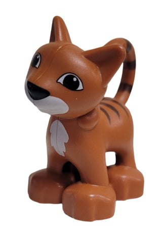 Duplo Cat Dk Orange, dupcat1pb01 LEGO® Animals LEGO®