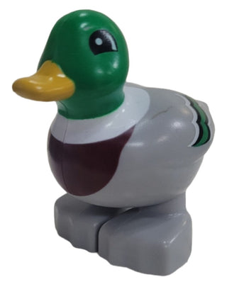 Duplo Duck Male with Green Head, bb0647c01pb02 LEGO® Animals LEGO®