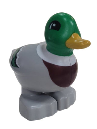 Duplo Duck Male with Green Head, bb0647c01pb02 LEGO® Animals LEGO®