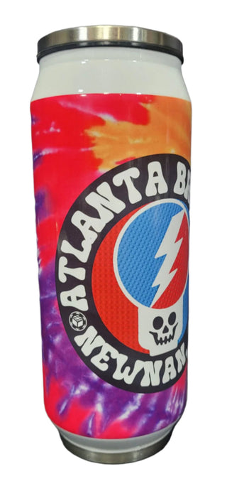 Skull Head Tye-Dye 16oz Can Shaped Tumbler with Built In Straw  United Brick Co®