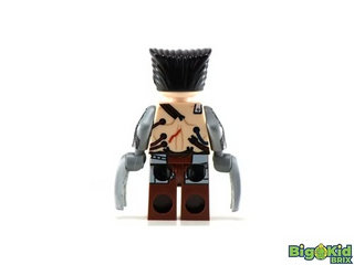ANGRY CLAWS ROBOT Custom Printed Marvel Lego Minifigure Custom minifigure BigKidBrix