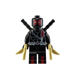 MERCPOOL BLACK V2 Custom Printed Marvel Lego Minifigure Custom minifigure BigKidBrix