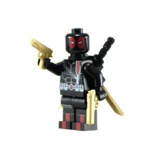 MERCPOOL BLACK V2 Custom Printed Marvel Lego Minifigure Custom minifigure BigKidBrix