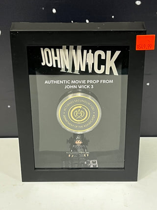 Adjudicator Coin, from John Wick 3 Movie Prop Atlanta Brick Co   