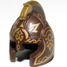 Theoden's Helmet, Part# 10054pb02 Part LEGO®