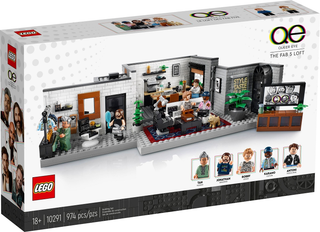Queer Eye – The Fab 5 Loft, 10291-1 Building Kit LEGO®   