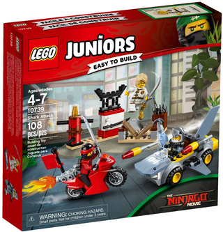 Shark Attack, 10739 Building Kit LEGO®