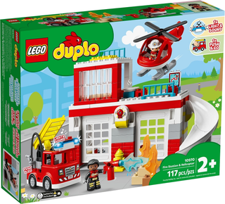 Fire Station & Helicopter, 10970 Building Kit LEGO®