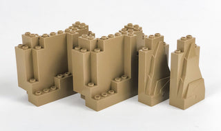 Rock/Mountain Parts Pack: Dark Tan Part LEGO®