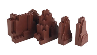 Rock/Mountain Parts Pack: Reddish Brown Part LEGO®