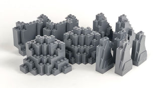 Rock/Mountain Parts Mega Pack: Dark Bluish Gray Part LEGO®