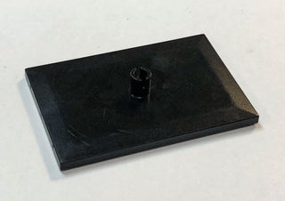 LEGO® Train Bogie Plate (Tile, Modified 6 x 4 with 5mm Pin) Part LEGO® Black  