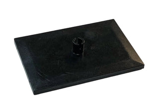 LEGO® Train Bogie Plate (Tile, Modified 6 x 4 with 5mm Pin), Part# 4025 Part LEGO® Black