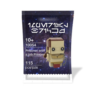 Captured Princess, Custom BrickHeadz Building Kit Imperial Brickz