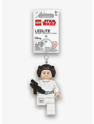LEGO® Princess Leia Keychain LED Light 3” Keychain LEGO®