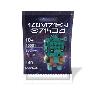 Greedy Alien, Custom BrickHeadz Building Kit Imperial Brickz