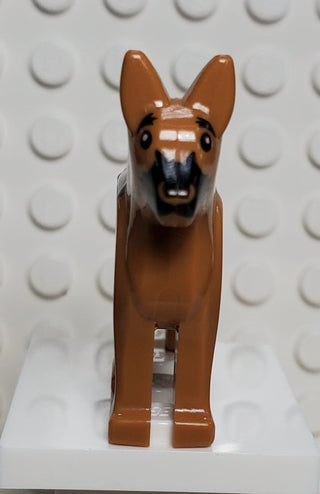 German Shepherd, Blk Sides - 92586pb04 LEGO® Animals LEGO®
