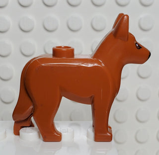 German Shepherd, 92586pb02 LEGO® Animals LEGO® Dark Orange
