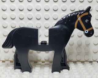Horse Medium Nougat Bridle, 4493c01pb07 LEGO® Animals LEGO®