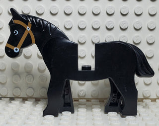 Horse Medium Nougat Bridle, 4493c01pb07 LEGO® Animals LEGO®