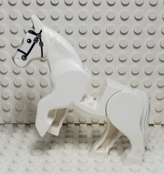 LEGO® Horse, White with Black Bridle LEGO® Animals LEGO®   