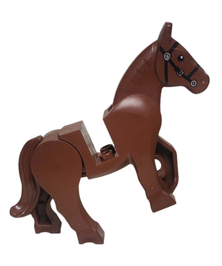 LEGO® Horse, Reddish Brown with White Blaze, 10352c01pb01 LEGO® Animals LEGO®