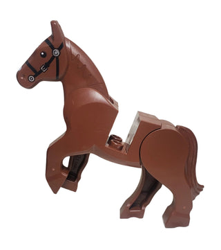 LEGO® Horse, Reddish Brown with White Blaze, 10352c01pb01 LEGO® Animals LEGO®