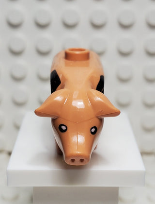 Pig with Black Spots, 87621pb02 LEGO® Animals LEGO®