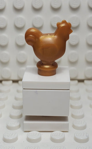 Chicken, 95342 LEGO® Animals LEGO® Pearl Gold