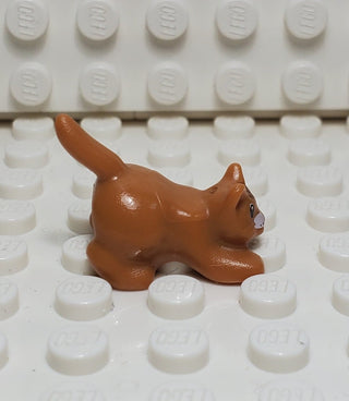 LEGO® Cat, Crouching with Black Eyes LEGO® Animals LEGO®   