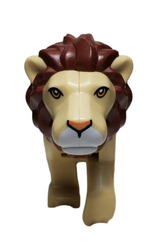Lion (Reddish Brown Mane), bb0787c04pb02 LEGO® Animals LEGO®
