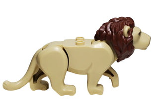 Lion (Reddish Brown Mane), bb0787c04pb02 LEGO® Animals LEGO®