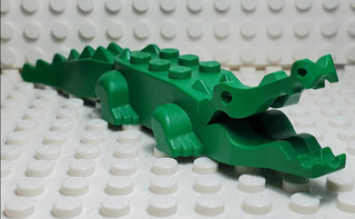 Alligator / Crocodile 8-teeth - 6026c01 LEGO® Animals LEGO® Green