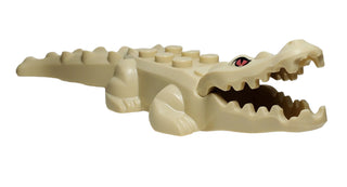 Alligator / Crocodile Tan, 18904c03pb01 LEGO® Animals LEGO®
