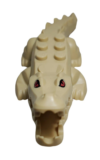 Alligator / Crocodile Tan, 18904c03pb01 LEGO® Animals LEGO®