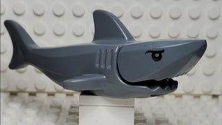 LEGO® Shark with Gills and Metal Plate and Band on Left Side, 14518c04pb02 LEGO® Animals LEGO®
