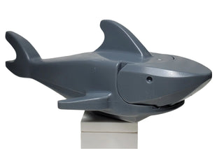 Shark with Round Nose no Gills, 2547c03 LEGO® Animals LEGO® Dark Bluish Gray