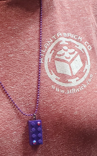 Jeweled Brick Necklace Blings United Brick Co®