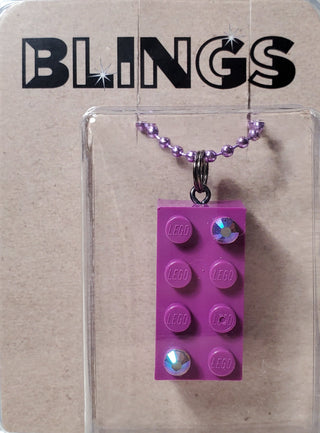 Jeweled Brick Necklace Blings United Brick Co®