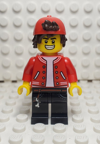 Jack Davids, hs067 (Large Smile/Grumpy) Minifigure LEGO®