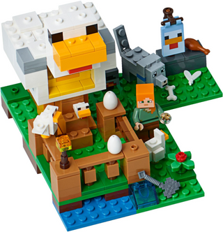 The Chicken Coop, 21140-1 Building Kit LEGO®