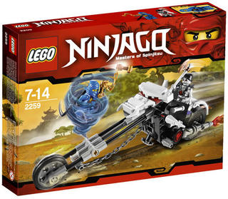 Skull Motorbike, 2259 Building Kit LEGO®