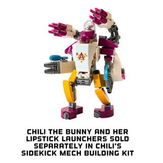 BFF Battle Mech Building Kit w/Andrea from LEGO® Friends! #ABC3059 ABC Building Kit United Brick Co®