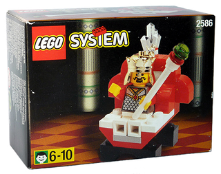 King & Throne (Chess King), 2586 Building Kit LEGO®